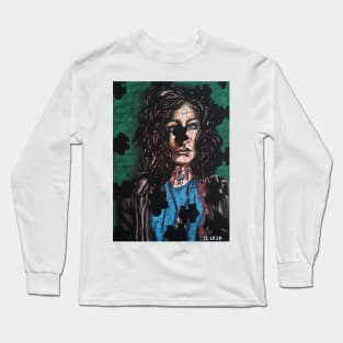 Doom Patrol - "Missing Some Of The Pieces" Crazy Jane portrait (original) Long Sleeve T-Shirt